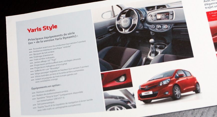 Brochure Yaris